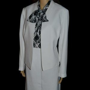 Evan Picone Black Label Jacket and Skirt